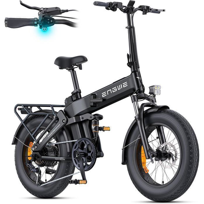 Vélo Électrique - ENGWE Engine Pro 3.0 Boost - Batterie 48 V 15 Ah - Autonomie 130 Km - Freins Hydrauliques