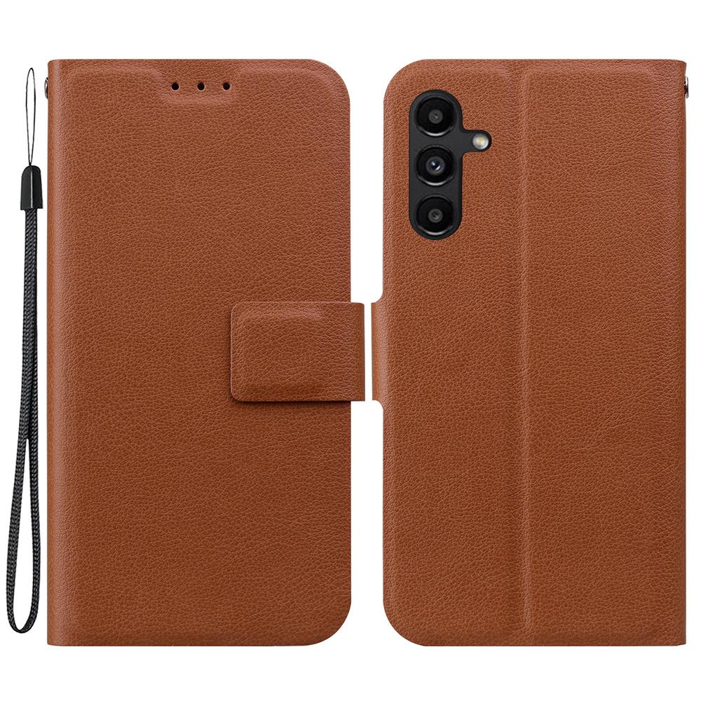 Pro Samsung Galaxy A15 5G/4G Pouzdro Ultratenký PU kůže+TPU Kryt na telefon se slotem na karty