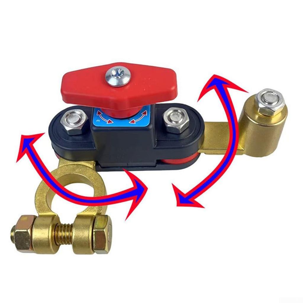 Automotive Battery Power-off Circuit Breaker, Adjustable Copper Stable Transmission High Conductivity 12V-24V Circuit Breaker.
