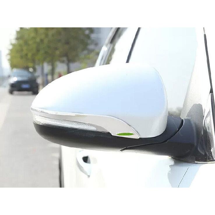 For Hyundai Tucson 2016-2021 Chrome Steel Rear View Mirror Strip Molding Trim