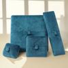 Luxury Velvet Double-Opening Jewelry Storage Box for Rings, Pendants, Bracelets, and Necklaces