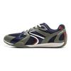 Li Ning Film Retro Slip Resistant, Abrasion Resistant, Lightweight Low top Casual Shoes Men's Blue Green AGLV137-11