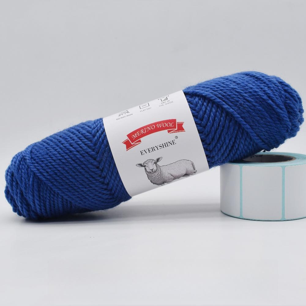 3 balenia hrubej priadze z merino vlny (100g/3.53oz Na klbko) – 110m/120yd Viacfarebná mäkká pletacia a háčkovacia priadza na DIY remeslá Teplé ručne vyrobené potreby