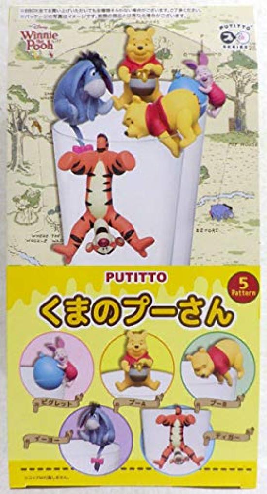 PUTITTO Winnie the Pooh (BOX) (8 Pieces) 5 Types