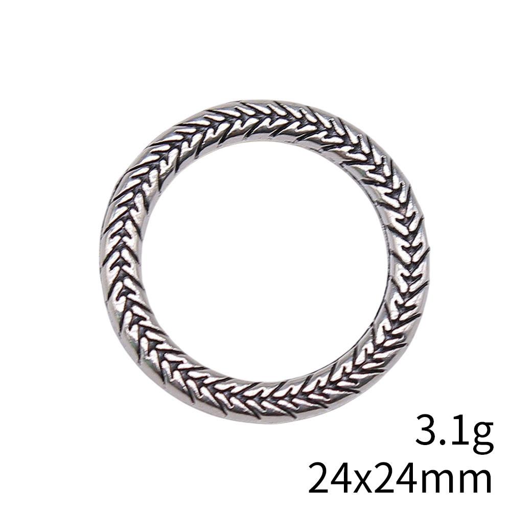 Christmas Decorations Jewelry Findings Hollow Circle Connector Accessories Parts Audience Accessories For Women Necklace And Earrings
