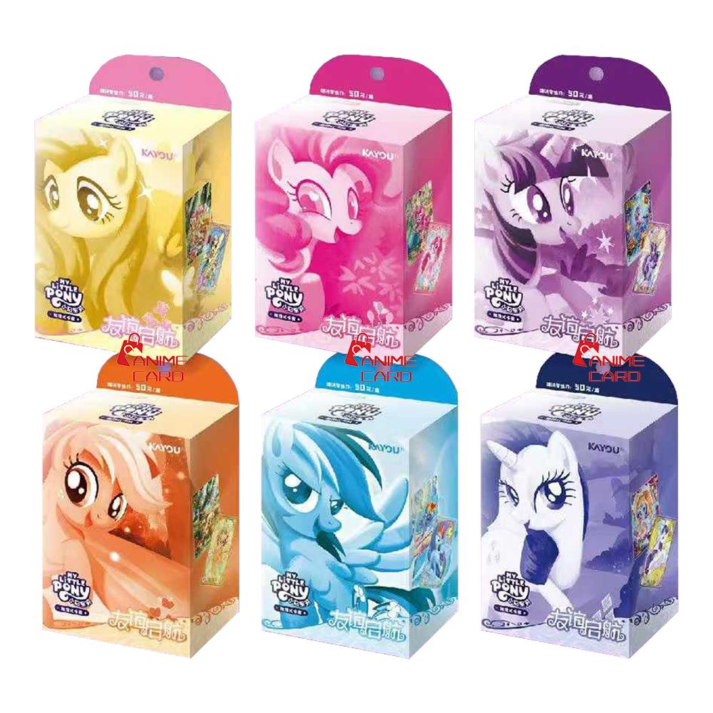 KAYOU Genuine My Little Pony Card 40th Anniversary Limited Friendship Eternal Card Rare SC SGR Cards Toy Gift Present Princess Card