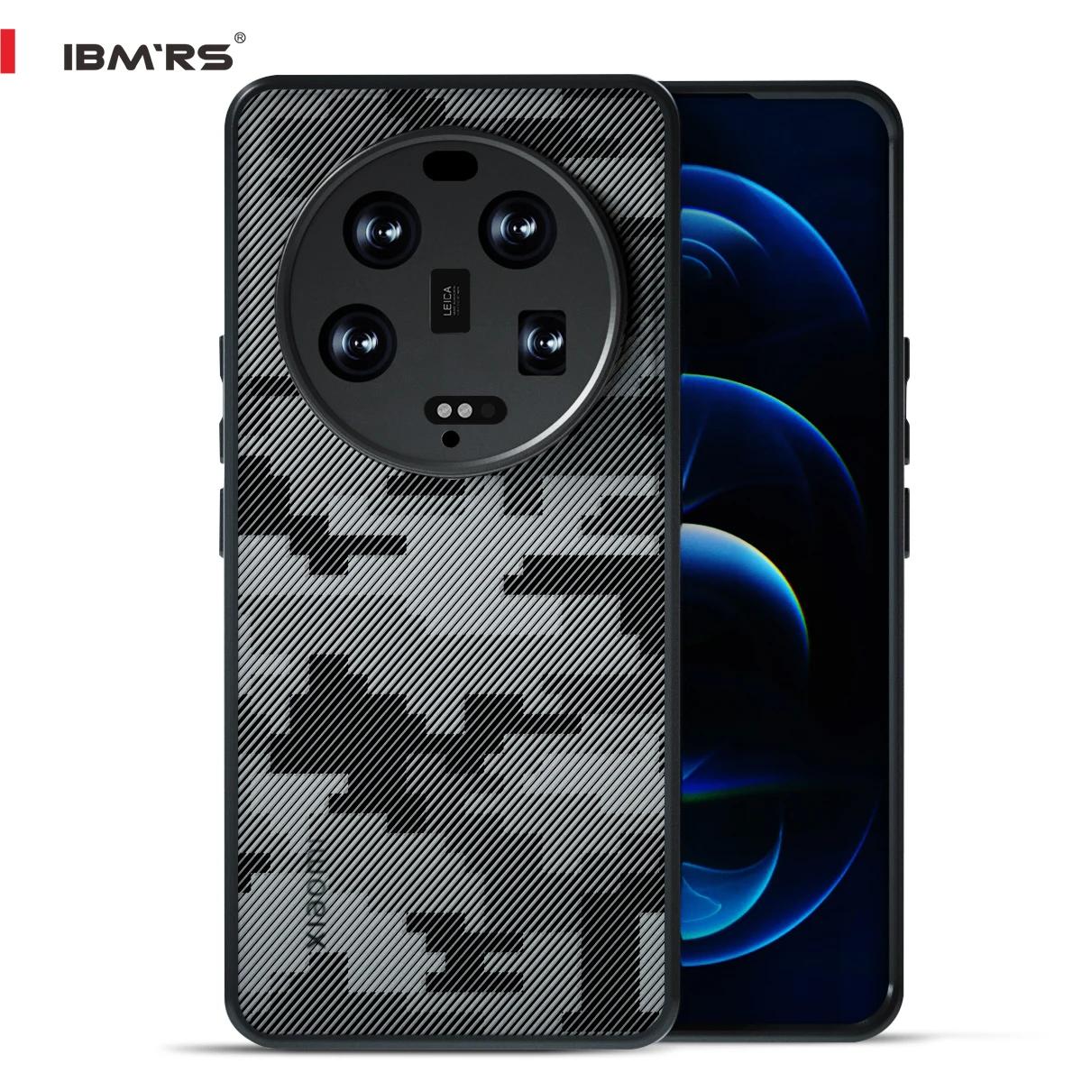 

(В комплекте ремешок на запястье)IBMRS [Военный дизайн] Совместим с Xiaomi 13 Ultra Case, камуфляжный жесткий задний противоударный улучшенный защитный чехол For Xiaomi 13 Ultra