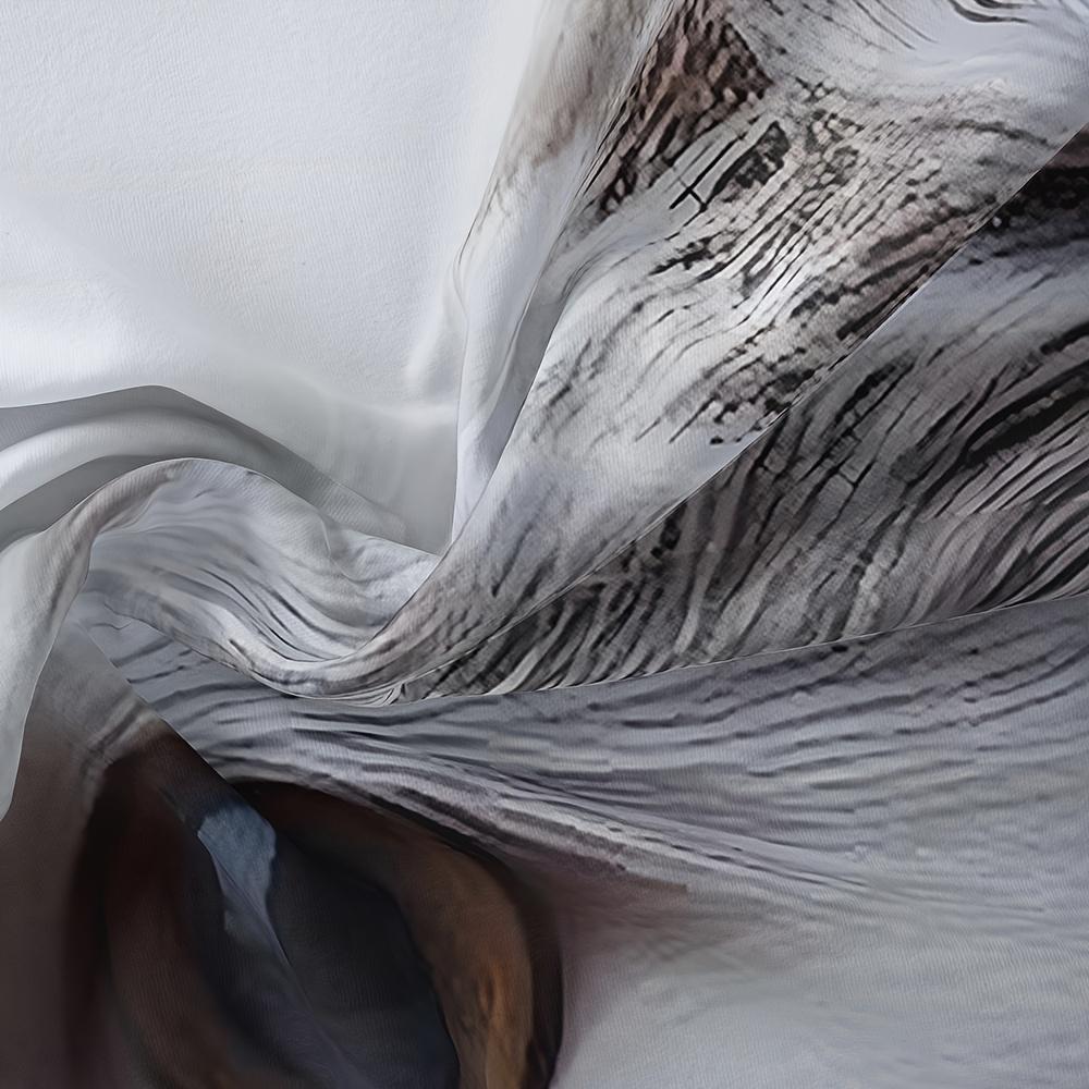 Adorable White Cat 3Pcs Duvet Cover Set - Soft, Breathable & Comfortable Bedding With Animal Print For All Seasons