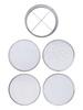 30cm Ergonomic Garden Sieve by Siebmeister Featuring Quick Click Mechanism for Easy Handling During Use in Gardens