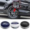 4PC 54mm Car Wheel Center Caps Hubcap Cover Emblem For Ford Focus Mk2 Mk3 Fiesta Mondeo S-MAX Mustang Fusion Kuga ST accessoires