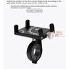 Universal Mobile Phone Holder Metal Cell GPS Mount Motorcycle Stand Bracket Bike Moto Handlebar Scooter Antislip Clip