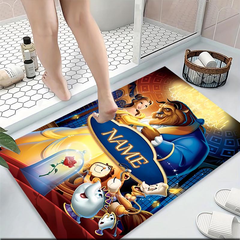 Custom Name Tinkerbell's Magical Night Carpet Rug Customizable Soft Washable Anti-Slip Home Living Room Sofa Mats Personalized Rug. 0909356