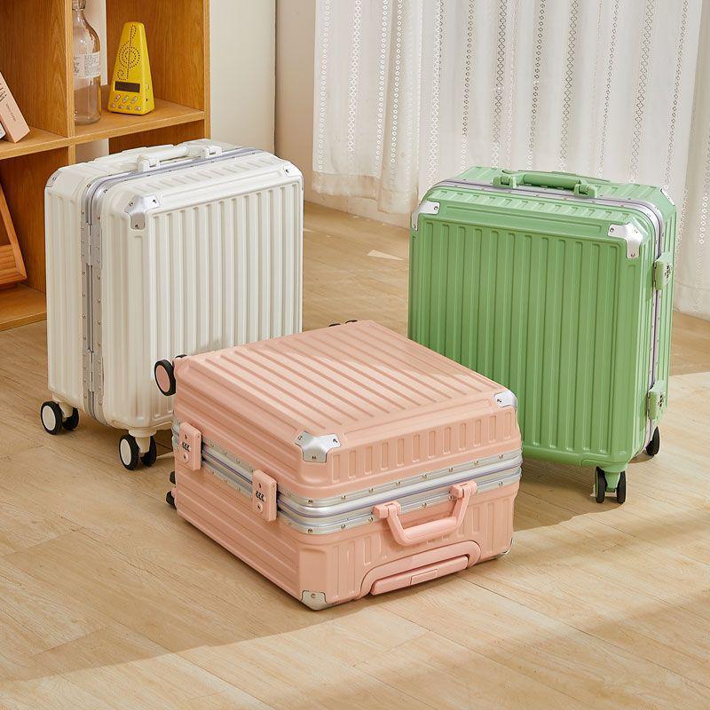 18-calowy bagaż podręczny do noszenia poziomo: Wytrzymała, Solidna Uniwersalna Walizka na Kółkach dla Małych Dzieci