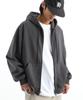 Brenson B. Oversized 2-Way Sweat Zip-Up ( 4 Colors )