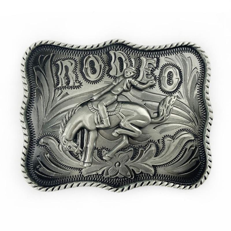 Fashionable European & American Eagle Zinc Alloy Belt Buckle