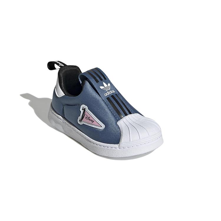 Adidas Originals Superstar 360 X Slip Resistant Abrasion Resistant Low top Toddler Shoes Blue Infant And Toddler GY9219