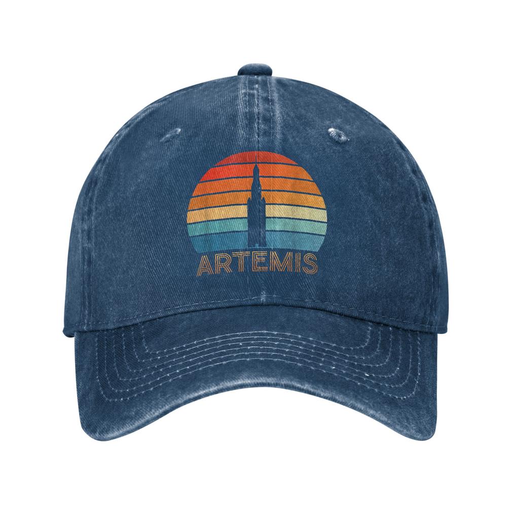 Summer Artemis Moon Mars and Beyond Space Exploration Baseball Cap Sun Hot Sale Hip Hop Hats Stylish Outdoor Sport Baseball Caps