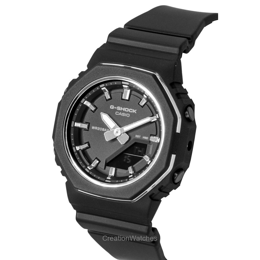 Casio G-Shock Analog Digital Bio-Based Resin Strap Black Dial Quartz GMA-P2110-1A 200M Women's Watch