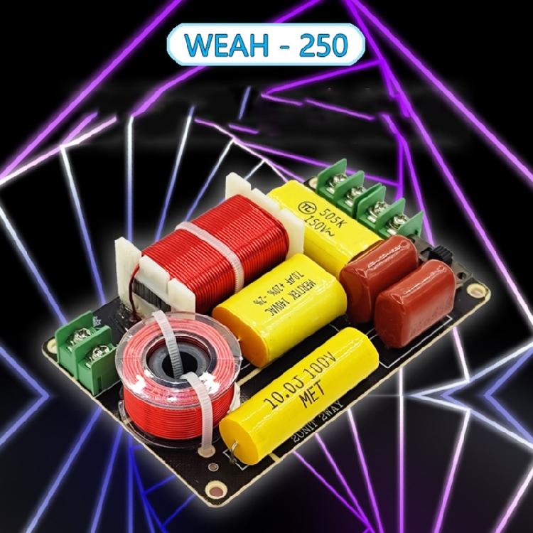 250W Pure Bass Subwoofer Crossover Frequency Distributor Divider 2 Way Speaker