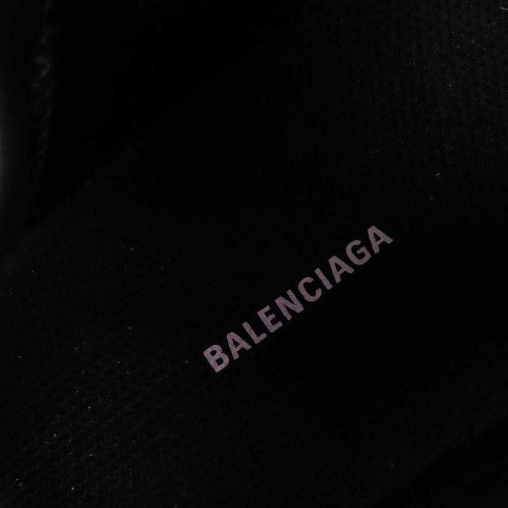 Pristine BALENCIAGA Sandals Track Sandal With logo Pink black fabric 25 617543 Used