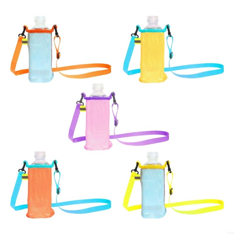 Porte-bouteille d'eau adapté aux enfants Sangle réglable ergonomique Nylon extérieur Manchon pour tasse/boisson Pour usage quotidien Y5GB