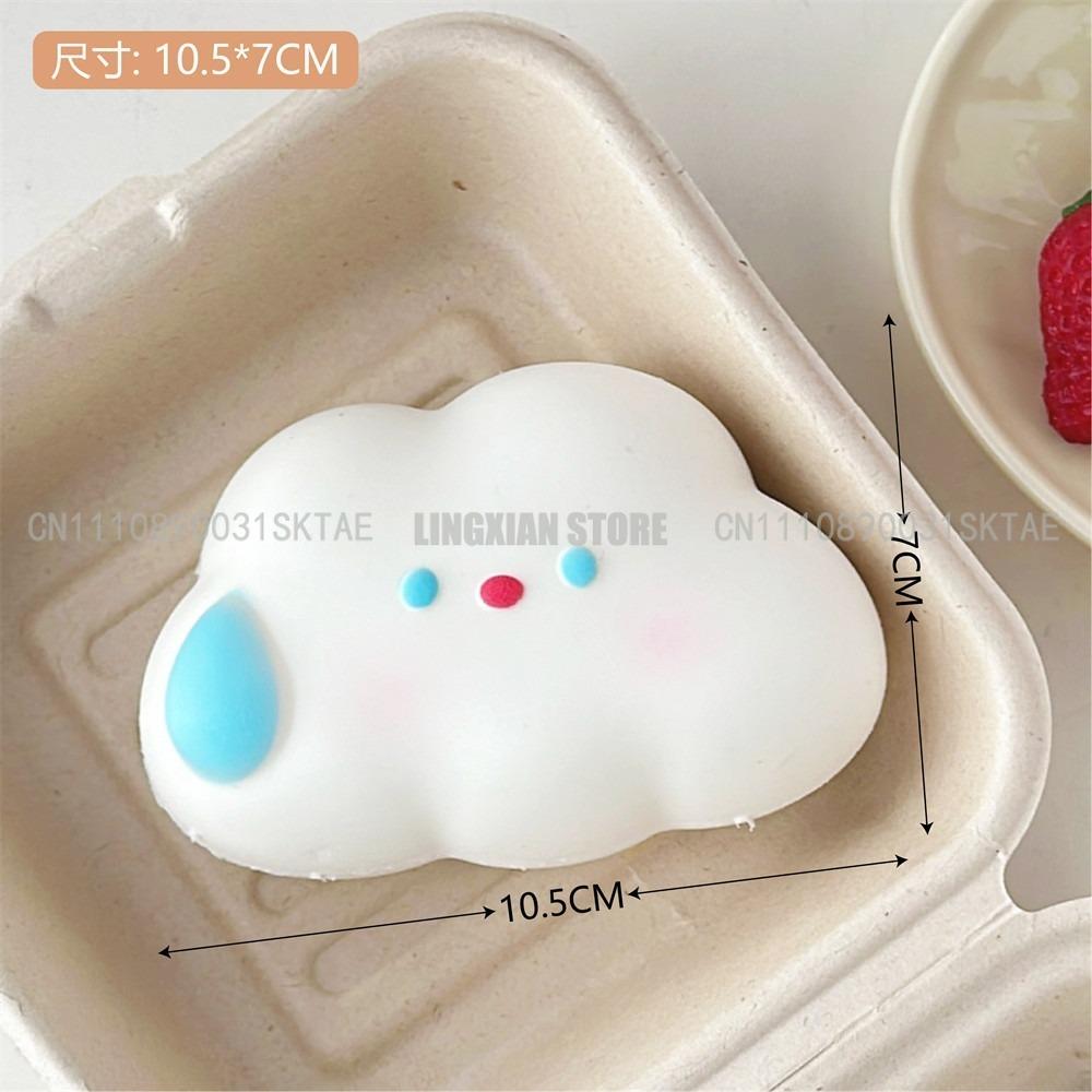 Cute Bread Squishy Slow Rising Squeeze Fidget Toys Funny Stress Relief Anti-Stress Pinch Mochi Squishy Toy For Kids Adult Gift