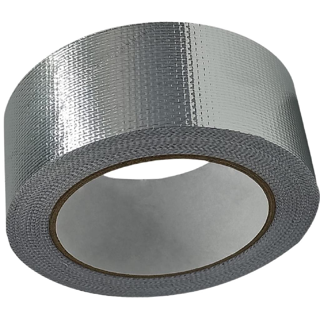 Aluminium-Finish-Band für Auto-Schalldämmung & Wärmeisolationsmaterial – Hochleistungs-Dichtungsband für Fugen, Butylkautschuk, Kabel – 2,0 Zoll x