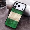 Nigerian flag Phone Case for iPhone 17 16 15 Pro Max Air 14 13 12 11 Plus Shockproof Capa Cover
