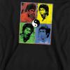 Bruce Lee Unisex Adult Colour Block Sweatshirt