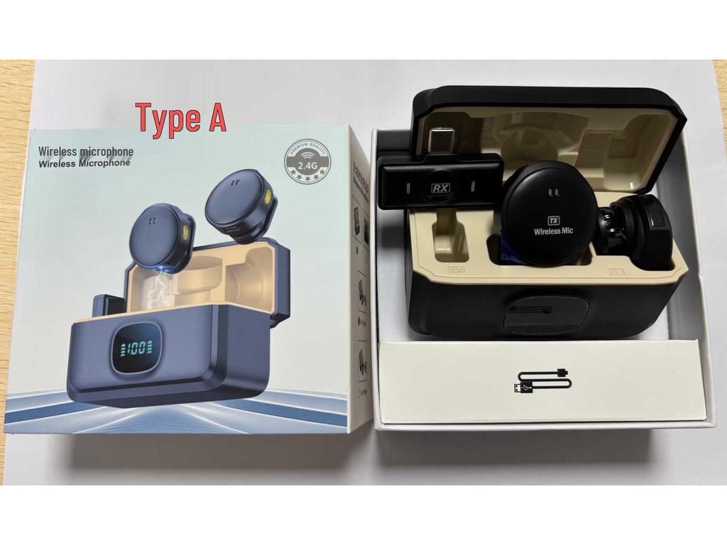 Q8 Lavalier 3-in-1 Wireless Microphone: Noise Reduction, Live Broadcast, Self-Media Recording, Camera Compatible.
