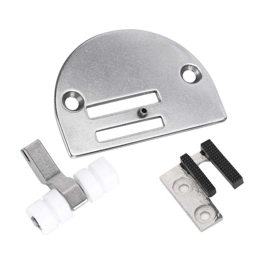 Industrial Needle Plate Precision Teeth Presser Foot Side Cutter Feet  Industrial Overlock