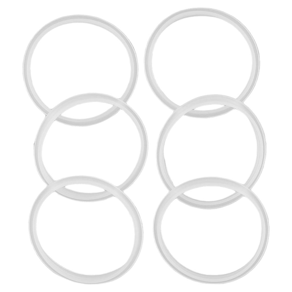 Lid Ring Sealing Ring Gaskets Kit Outodor Replacement Silicone Water Cup 6pcs Easy To Clean High Quality Material