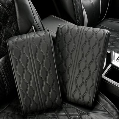 PU Leather Universal Style Car Armrest Pad for CHEVROLET Cruze Blazer Captiva Camaro Aveo Malibu Equinox Car Accessories