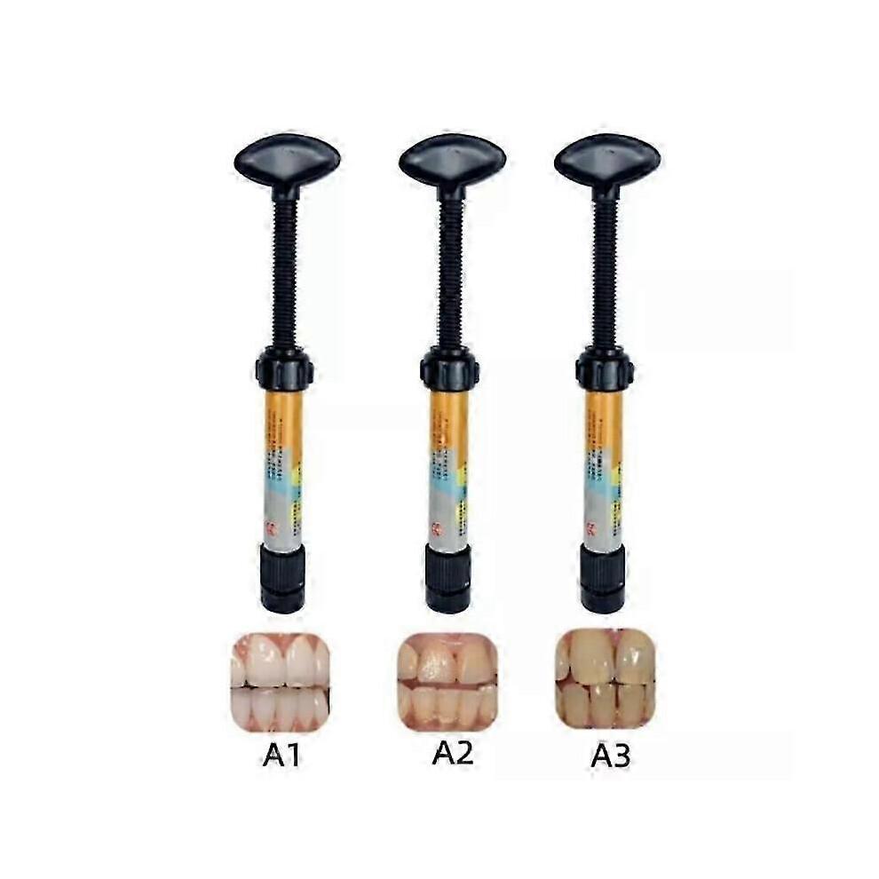 (A1 A2 A3) Teeth Resin Tooth Repair Dental Cement Cavity Filling Strong Repair Restoration 2025 New