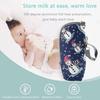 Baby Bottle Insulation Bag Portable Feeding Bottle Warmer Thermal Infant Bottle Carrying Pouch with Strap Keeps Bottles Warm for Daily Outings Travel