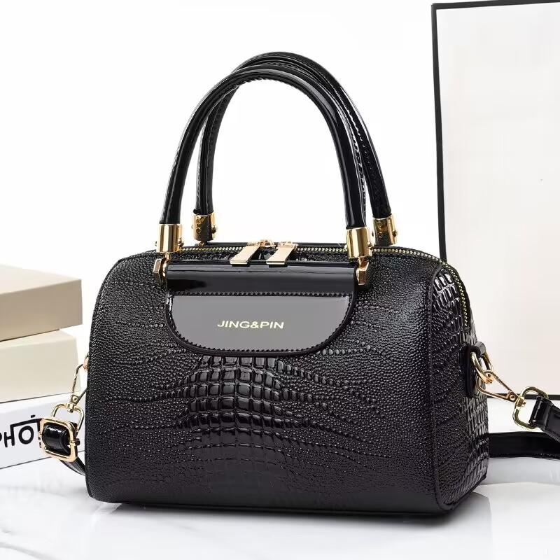 Luxury Leather Women's Handbag Fashion Designer Boston Bags Single Shoulder Bag Ladies Crossbody Bag PU Messenger Bag