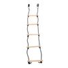 Kids Rope Ladder 5 Steps Kids Wooden Swing Rope Ladder Hanging Ladder for Kids Climbing Game
