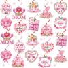 1Set Happy Mother's Day Banner Hanging Swirl Decorations Mother's Day Party Hanging Ornaments Supplies