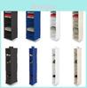 Organizador de Armazenamento de Quarto Cubo Estreito de 6 Camadas Preto Luxuoso