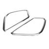 2Pcs Chrome Rear Tail Fog Light Lamp Cover Trim for Mitsubishi Eclipse Cross 2017 2018