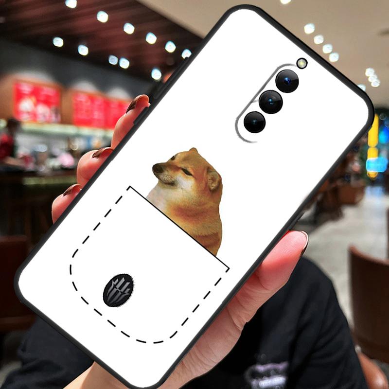 Cheems Doge Case For ZTE Nubia Red Magic 10S 10 8 9 8S 9S 11 Pro Plus 10 Air 5G 6R 6 7 6S 7S Pro Cover