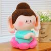 Lotus Buddha Doll Cute Buddha Plush Toy Lucky Buddha Peace Buddha Doll