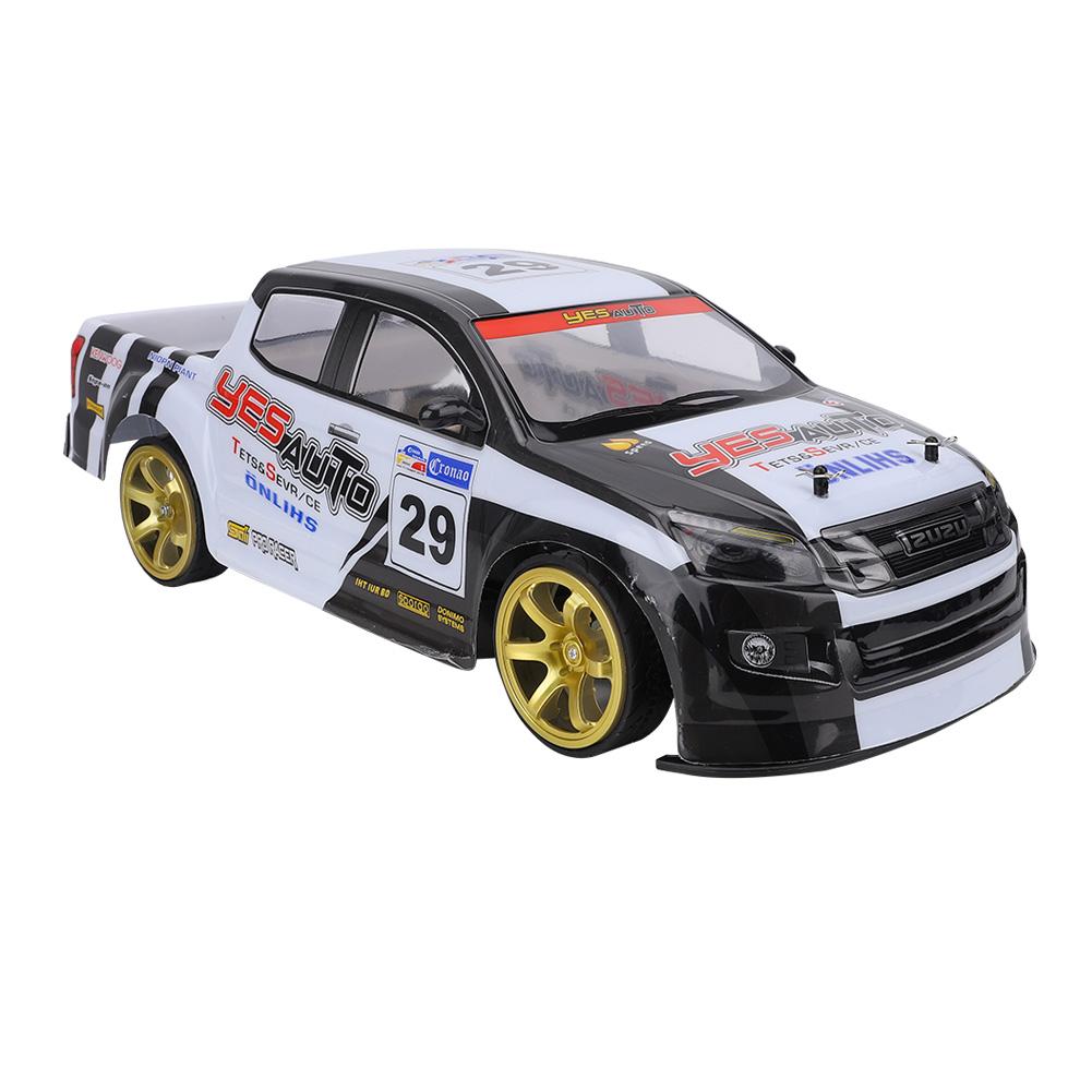 1:10 Large RC Vehicle 2.4G Remote Control Dual Mode Four Wheel Drive Electric Racing Car Model Toy