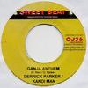 7inch Record DERRICK PARKER  CANDY MAN  Ganja Anthem NONE Sweet Beat Jamaica Reggae Ska  Dub Used