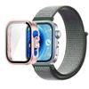 Pasek Nylonowy+Etui PC do Huawei Watch Fit 3/4/4 Pro Chroniące przed Upadkiem+Wygodna Oddychająca Opaska na Nadgarstek Correa