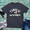 I Love It When She Strokes It TShirt Funny Billiards Pool Player 8 Ball Tee Top