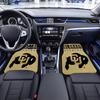 Colorado Buffaloes Black Car Floor Mats Full Coverage All-Season Car Mats, XPE Non-Slip And Wear-Resistant Mats Suitable for SUV Interiors, Textured C