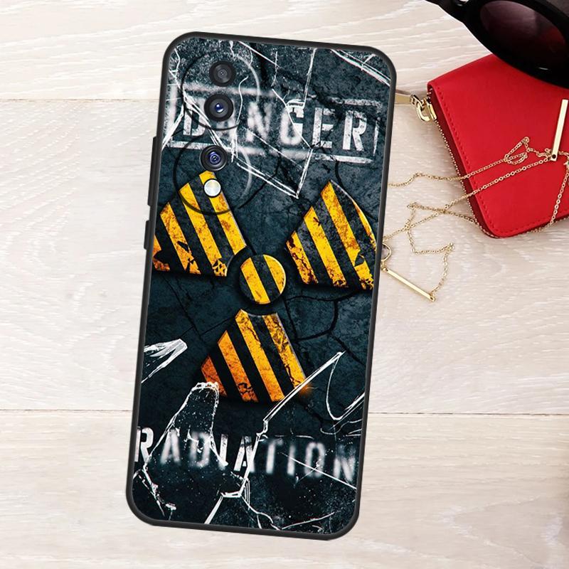 Nuclear Radiation Emblem Phone Case For Honor 90 70 50 Lite Magic 5 6 Pro X6 X7 X8 X9 X6a X7a X8a X9a X8b X9b Cover