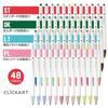 Zebra Clickart Lilac Knock Color Water-Based Pen, WYSS22-LIL