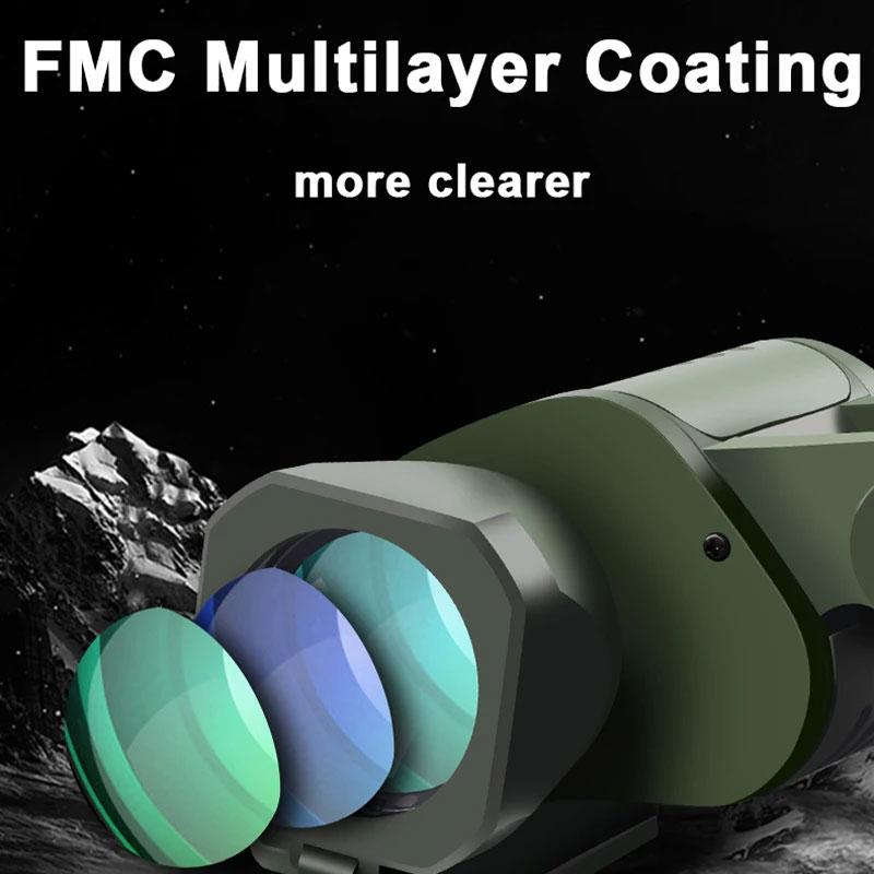 HD-Fernglas-Teleskop 1000 m mit Koordinaten-Entfernungsmesser für Camping, Outdoor, Nachtsicht-Fernglas